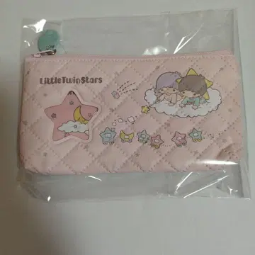 산리오 키키라라 퀼트풍 펜 파우치 펜 케이스 퀼팅 파우치