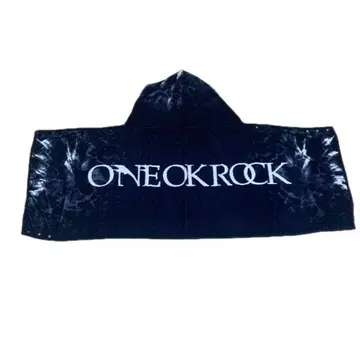[ 레어 ] ONE OK ROCK 후드 부착 타월