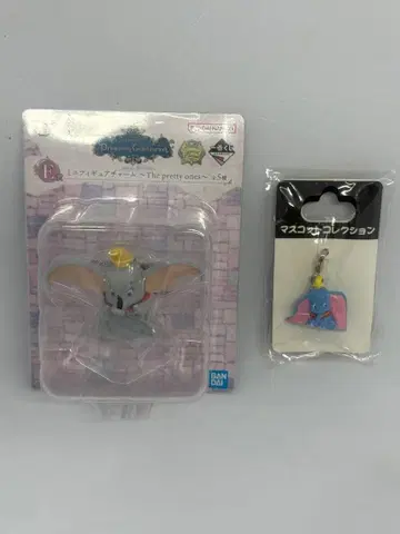 디즈니 제일복권 E상 미니 피규어 참 덤보