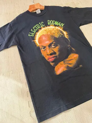 빈티지 Electric Rodman 티셔츠 1997년 제조