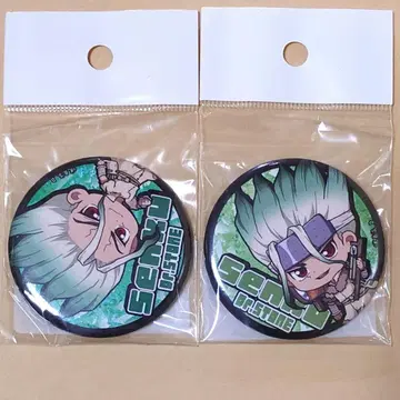 Dr.STONE 센쿠 테쿠토코 캔뱃지 벨하우스 닥터스톤