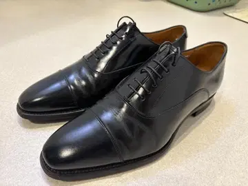 REGAL 스트레이트 팁 블랙 비즈니스 슈즈