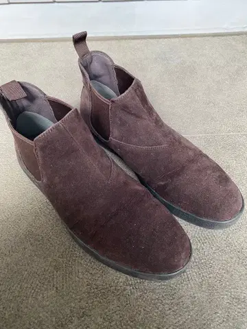 브라운 사이드 고어 부츠