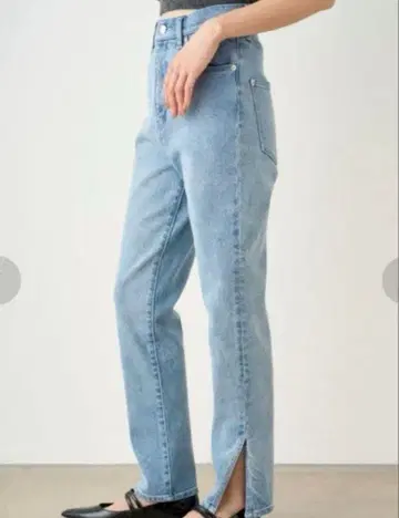 시착만 한 SNIDEL 24SS 슬림 데님 팬츠 00