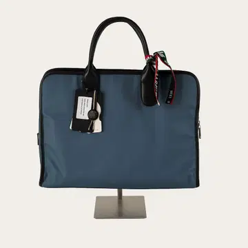 [ 택 포함 미사용 ] 오로비안코 비즈니스 백 나일론 x 가죽 A4 가능