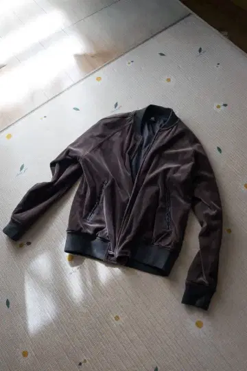 폴스미스 다크 브라운 벨벳 자켓