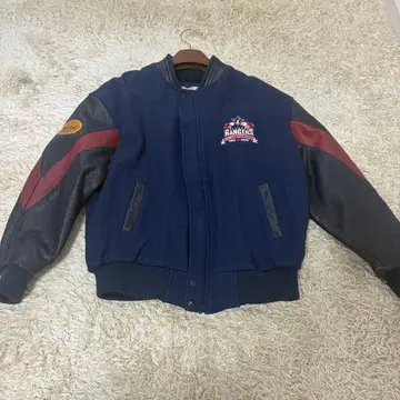90년대 빈티지 바시티 자켓 본 레인저스