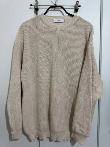 Suvin Loose Rib Crew Neck Knit