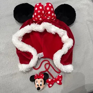 [ 단종 초레어 새상품급 ] 도쿄 디즈니 리조트 미니 크리스마스 팬캡