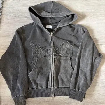 BlessU 지퍼 후드티