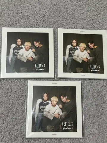 Number_i GOD_i iLYs Edition 3개 세트 참 포함