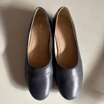 백화점 구매 [ REGAL ] 리걸 가죽 펌프스 그레이 22.5cm