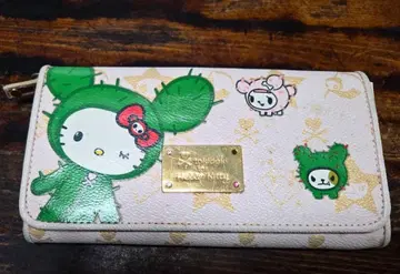 [ 중고 ] tokidoki for Hello Kitty 장지갑