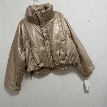 프레이 아이디 새틴 퍼 자켓