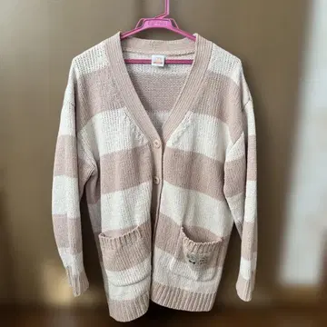 커비 카페 커비 카페 라떼 스트라이프 가디건 프리 사이즈