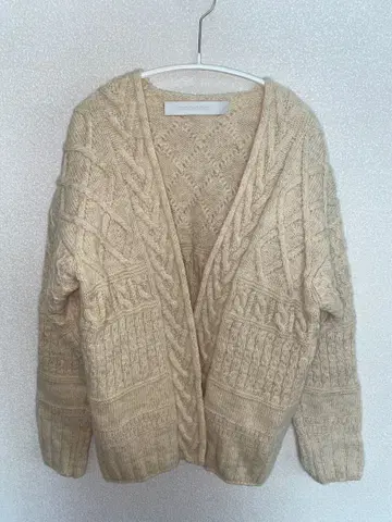ASEED ON CLOUD 베이지 가디건 S