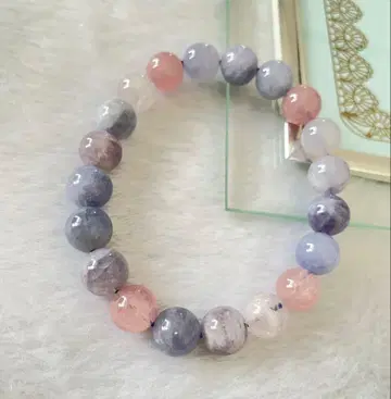 [ 1점물 ] 블루 로즈 쿼츠 팔찌