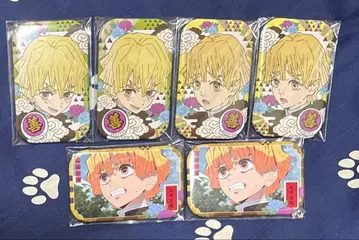 귀멸의 칼날 마루카쿠 캔뱃지 아가츠마 젠이츠