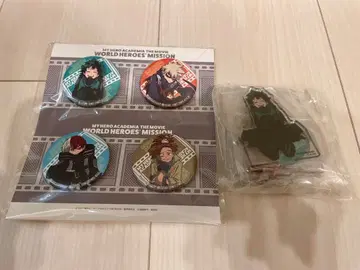 히로아카 월드 히어로즈 미션 원반 구매 혜택 아크릴 스탠드 캔뱃지