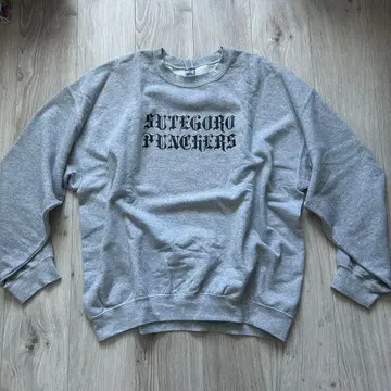 [레어] 스로펀치 로고 맨투맨 수량 한정