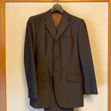 MEN'S MELROSE 멜로즈 비즈니스 정장 다크 브라운