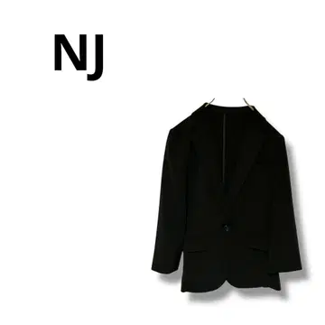 [ 마루이 NJ ] 테일러드 자켓 심플 무지 귀여운 겉옷 블랙