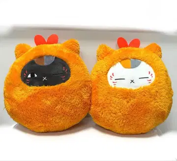 나츠메 우인장 모후굿토 봉제 인형 냥코 선생님 새우튀김 대장 2세트