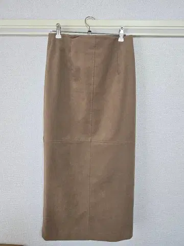 UNITED ARROWS 스웨이드 롱 타이트 스커트 정가 19910엔