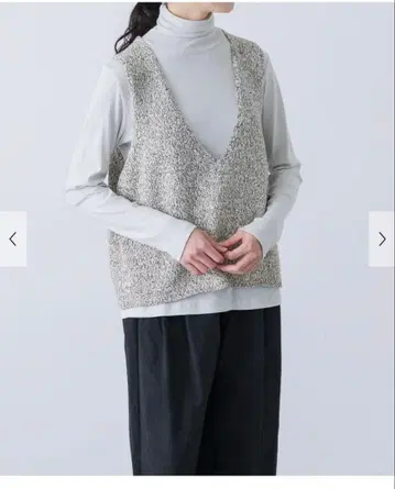 택 포함 새상품 카구레 테이프얀 니트 베스트 어반 리서치 도어스