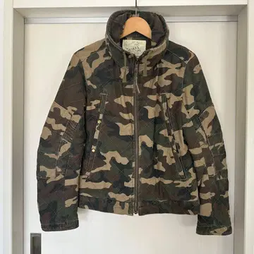 아비렉스 avirex 카모플라쥬 퀼팅 밀리터리 자켓