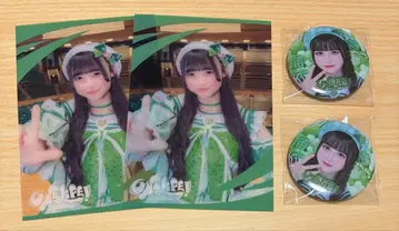 iLiFE 복권 무도관 가라퐁 와카바노아 캔뱃지 클리어 카드