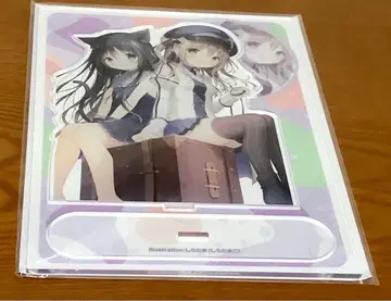 별하늘 철도와 시로의 여행 멜론북스 특전 아크릴 피규어 느와르 & 카루하