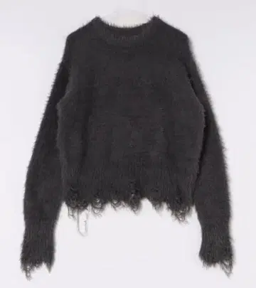 M TO R BROKEN SHAGGY KNIT PULLOVER