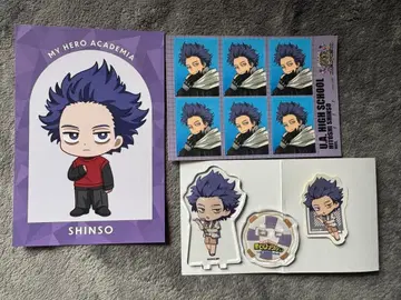 히로아카 신소 히토시 아크릴 스탠드 스티커 엽서