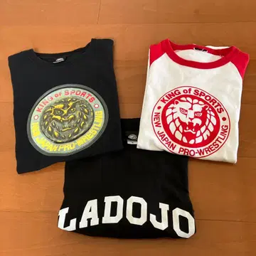 신일본 프로레슬링 T셔츠 3장
