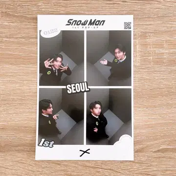 snowman 팝업 한국 프리쿠 메구로 렌