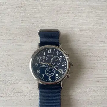 TIMEX 네이비 다이얼