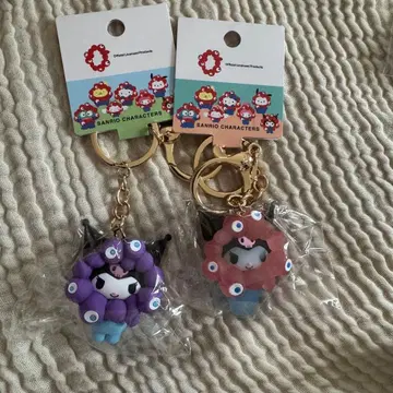 EXPO2025 산리오 미야쿠미야쿠 키링 클리어 컬러 2종