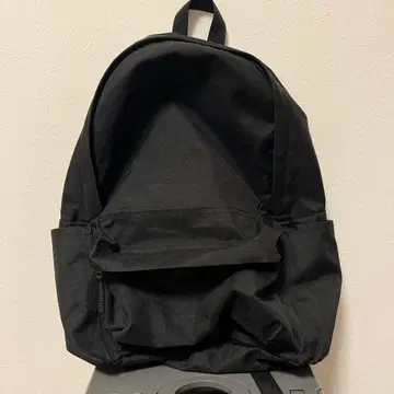 [ 무인양품 ] 어깨 부담을 줄이는 발수 럭색 백팩 블랙