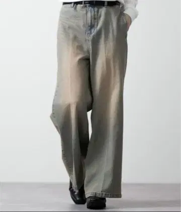 CLEL 빈티지 디자인 플레어 데님 팬츠