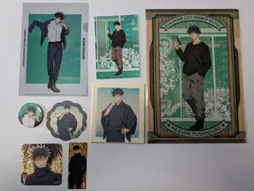 주술회전 후시구로 메구미 말큐브 외 콜라보 캔뱃지 특전