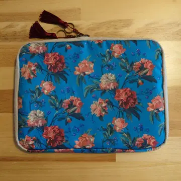 큰 서랍 파우치 리버티 프린트