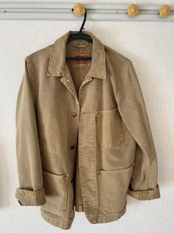 베이지 캐주얼 자켓 4 포켓