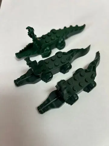 레고 악어 3인 세트