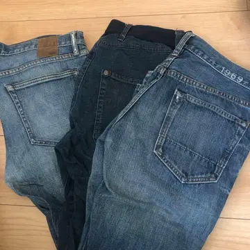Gap 데님 2벌, 워크맨 데님 1벌, 합계 3벌 세트