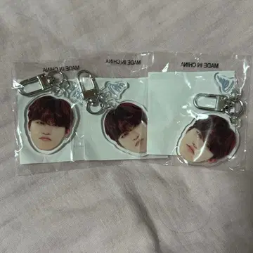 treasure jeongwoo 얼굴 아크릴 키링 캡슐 토이