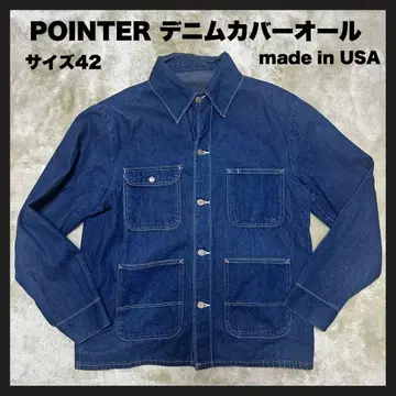 [ USED ] POINTER 데님 커버올 USA L 사이즈 상당