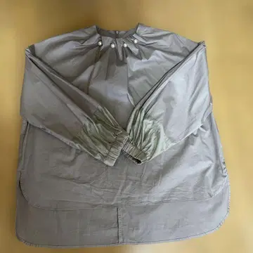 그레이 버튼 긴팔 셔츠 F 사이즈