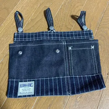 코지마 진즈 데님 엔지니어 백 벨트 파우치 (중고)