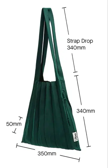 JOSEPH AND STACEY 럭키 플리츠 니트 백 (M)